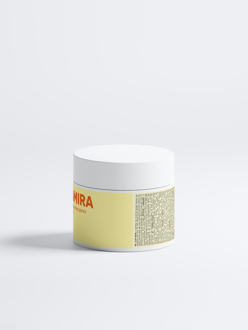 Masque à l'argile pour les pores et les points noirs