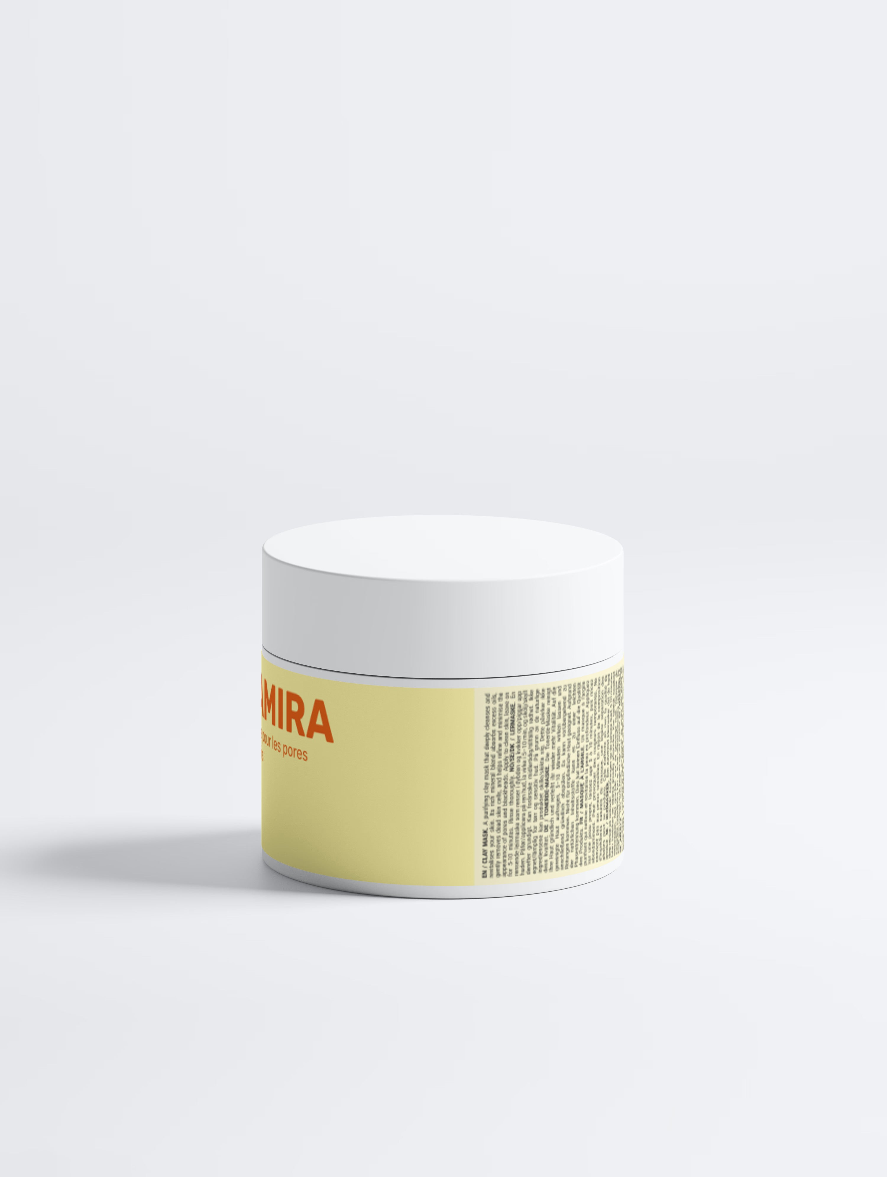 Masque à l'argile pour les pores et les points noirs