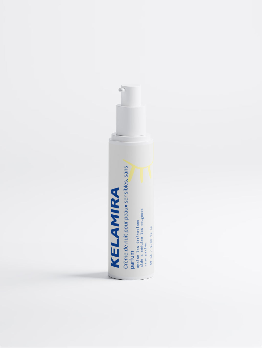 Crème de nuit pour peaux sensibles, sans parfum